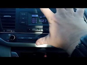 How to Change the Display Time in a Hyundai Elantra (2016-2020)