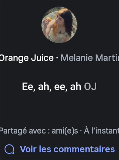 Orange Juice 🍊 - Melanie Martinez