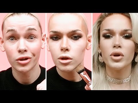 Blair St. Clair's Drag Transformation Tutorial in 180° | Allure