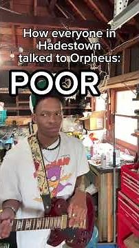 How everyone in Hadestown talked to Orpheus #repost #relatable #hadestown #orpheus #musical