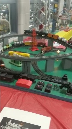 American flyer s gauge layout #train #modelrailroad #modeltrains