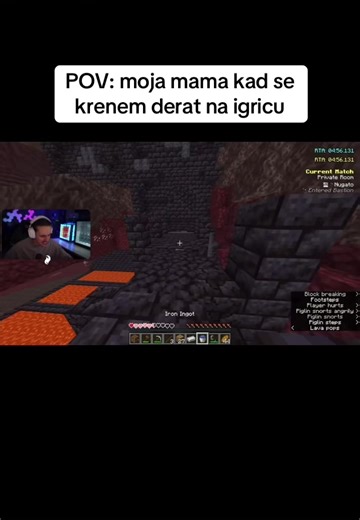 Aj gasi odma😂 #nugato#mama#minecraft