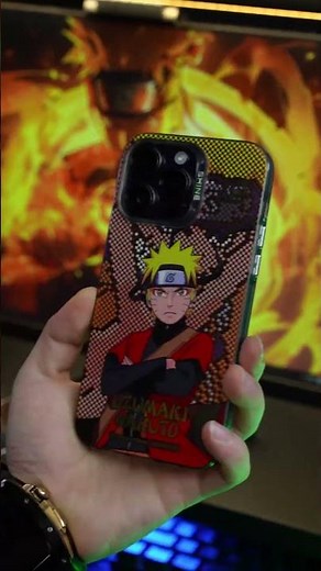 INSANE Naruto Phone Cases! (Laser Gradient Pixel Art)