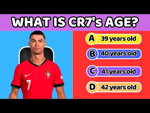RONALDO QUIZ: How much do you know about Cristiano Ronaldo❓