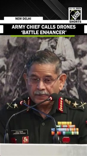 Army Chief Upendra Dwivedi calls drones ‘battle enhancer’, says it provides reach in ‘volume’