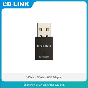 [Hot Item] LB-LINK WN351 RTL8192 N300Mbps Mini USB Build in Antenna Wireless WiFi Network Adapter for PC