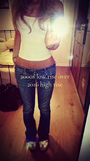 2000s Low Rise vs 2016 High Rise Fashion Debate