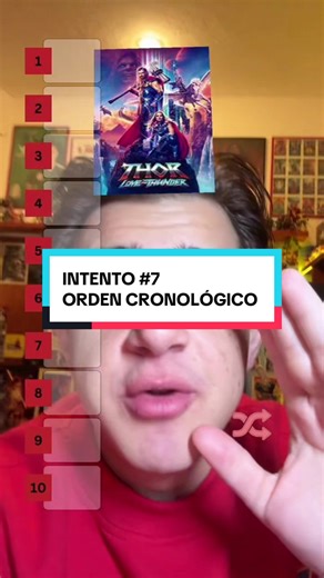 Orden Cronológico de Marvel Studios
