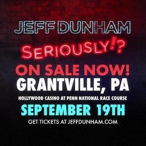 Hey Grantville! The “on-sale” for “Jeff Dunham: Seriously?!” in the Hollywood Casino at Penn National Race Course on September 19 starts right NOW! Nab your tickets before we’re sold out! http://jeffdunham.com/tour | Jeff Dunham