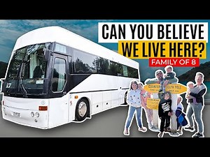 Tiny Home, LARGE Family | House Bus Tour You Won't Forget!