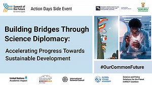 Building Bridges through Science Diplomacy: Accelerating progress toward sustainable development. | United Nations