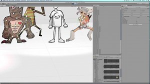 Mecanim Retargeting for 2D characters