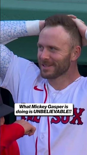 7 homers in his last 12 games!!! 🤯 #redsox #mickeygasper #mlb