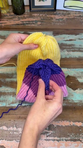 Make a Knit Hat on the Addi with me🧶 #diy #knithat