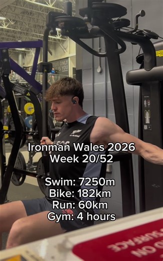 Another solid week of training building aerobic capacity, strength and race specific durability. Balancing quality intensity with controlled volume to keep progressing without unnecessary fatigue. 📈 Here’s how the week looked 👇 Mon: Zone 2 indoor bike with high cadence efforts muscular endurance swim with race pace intervals. Developing aerobic efficiency and neuromuscular coordination on the bike while holding swim pace under fatigue. Tues: 8–4–2 run intervals full body strength session. Prog