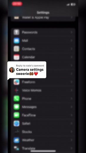 Optimización de la cámara en iPhone X