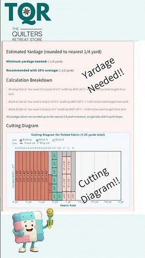 🧵 How Much Fabric Do I Need? Try This FREE Quilt Yardage Calculator!