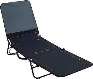 RIO Brands Portable Folding Backpack Lounge Chair with Backpack Straps and Storage Pouch