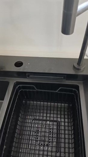 6 comments | Smart kitchen sink with LED lights & WI-FI gudget #foryoupageシ #plumbingrepair #civilengineering #maintenance | Amatete Plumbing Solution | Facebook