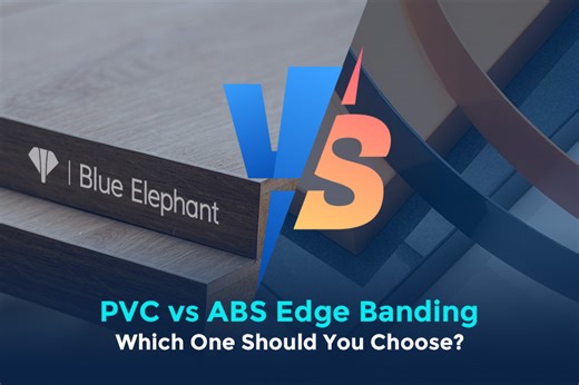 Bandes de chant PVC ou ABS : laquelle choisir ? | Blue Elephant CNC