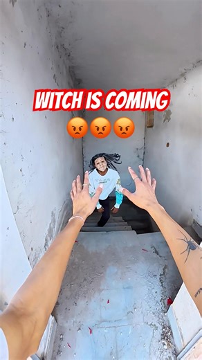 I Said Sorry 😭😭 #witch #ghost #balloon #pop #viral #freerunning