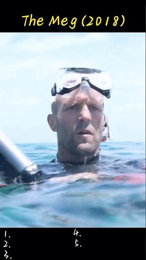#film #movie "ONE SHOT Against a MEGALODON! 😱 Jason Statham’s Deep Sea Showdown in ‘The Meg’"