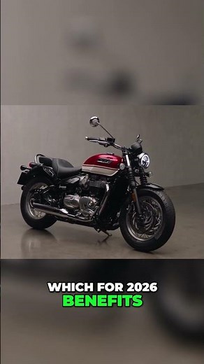 Triumph Bonneville Speedmaster 2026 New Look, More Muscle, Incredible Design!