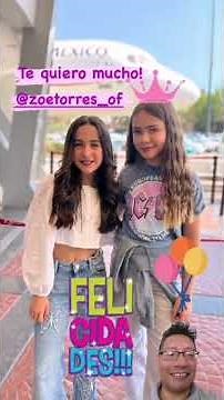 🤩ZOE TORRES AMIGA DE LARA CAMPOS CUMPLIO 12 AÑOS 🎉🎂 (REACCION)