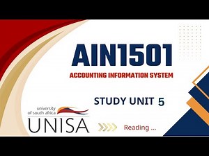 AIN1501 - Study unit 5 - Digital Disruption