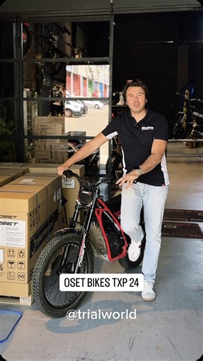 🔋 La alternativa al mercado de motos de explosión de 80cc: así es la nueva OSET BIKES TXP 24 by TRIUMPH #osetbikes #osettxp24 #oset #trial #motoelectrica | Trialworld