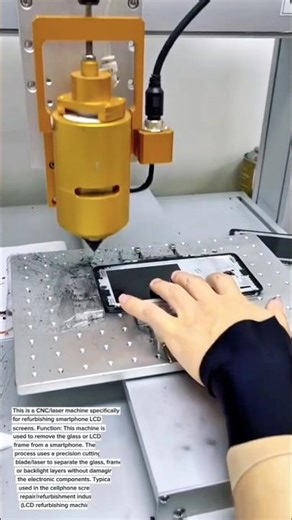 "Next-Level LCD Refurbishing Machine | Precision Screen Glass Separator for Smartphones"