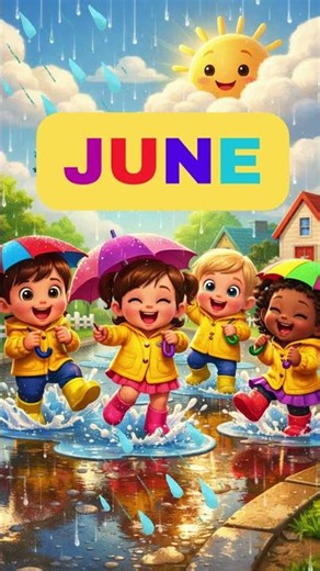 June Month for Kids | Learn Months of the Year #preschoollearning #preschool