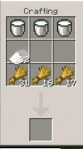 How to craft cake in Minecraft