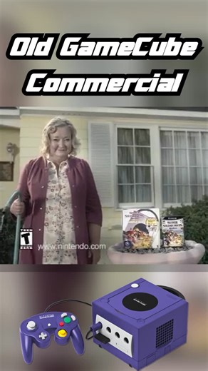 CakeHoarder Games 🍰 on Instagram: "Weird old GameCube commercial 🤔 #nintendo #gamecube #nostalgia"