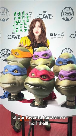 The CAVE: Creature Workshop🦇 on Instagram: "Our favorite reporter April O’Neil (@soysofiarealpe) presents all the Ninja Turtle head models created so far at @thecavecw 🦇 Each sculpt and expression was made with precision, passion, and respect for the classic TMNT movies that inspired generations. A tribute to Leonardo, Donatello, Raphael, and Michelangelo — the heroes in a half shell like you’ve never seen them before! If you’d like to add one of these pieces to your collection or order your o