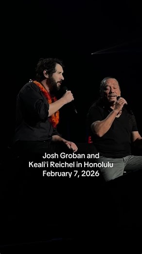 Josh Groban and Kealiʻi Reichel Perform Vincent in Honolulu