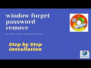 removing window password by using lazesoft password recovery