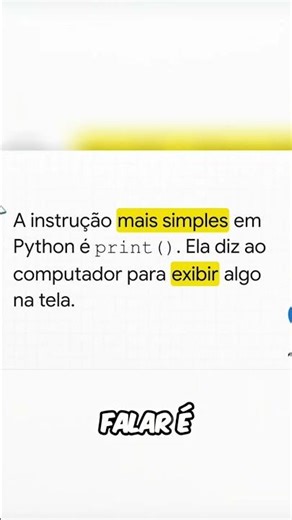 Python: Aprenda a Programar de Forma Simples e Divertida! #shorts