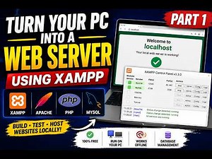 🚀 How to Host a Website Locally on Your Computer (XAMPP Tutorial for Beginners)