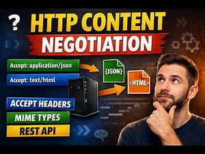 HTTP Content Negotiation Explained (Accept Header, MIME Types) | REST API Tutorial