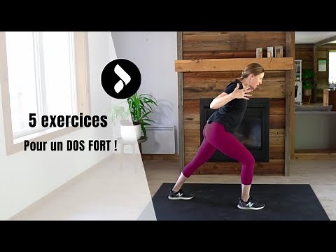 5 exercices pour avoir un dos fort