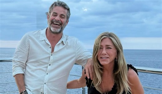 Who is Jennifer Aniston's new partner Jim Curtis as they celebrate her big day?