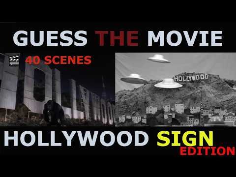 GUESS THE MOVIE 🎬 Hollywood Sign Edition (40 Iconic Scenes Quiz)