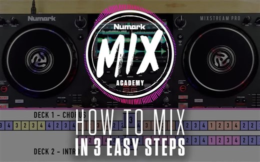 使用Numark Mixstream Pro 通过3个简单步骤 开始DJing