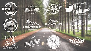 Bike And Bicycle Badges