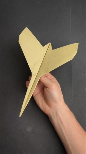 SUPER Easy Paper Plane DIY 🛩️ #paperplane #origami