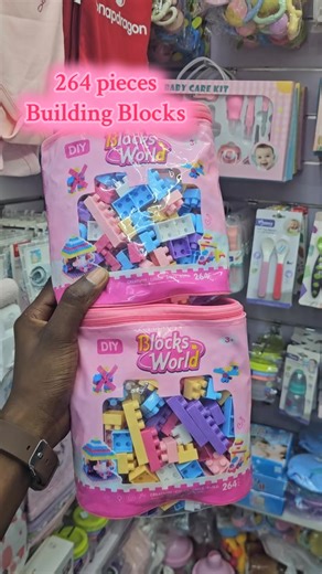 Building Blocks Set: 264 Creative Pieces for Fun