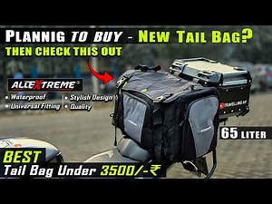 ALLEXTREME 65L TAIL BAG – Perfect for Ladakh & Long Rides! | Tail Bag Under 3500rs