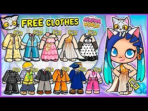👗✨ ALL the SECRETS to GET FREE EXCLUSIVE CLOTHES in Avatar World! | PART 1