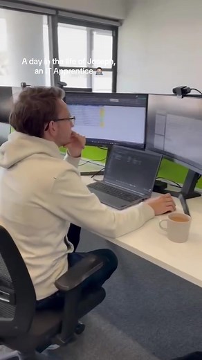 Inside Joseph's Day as an IT Apprentice